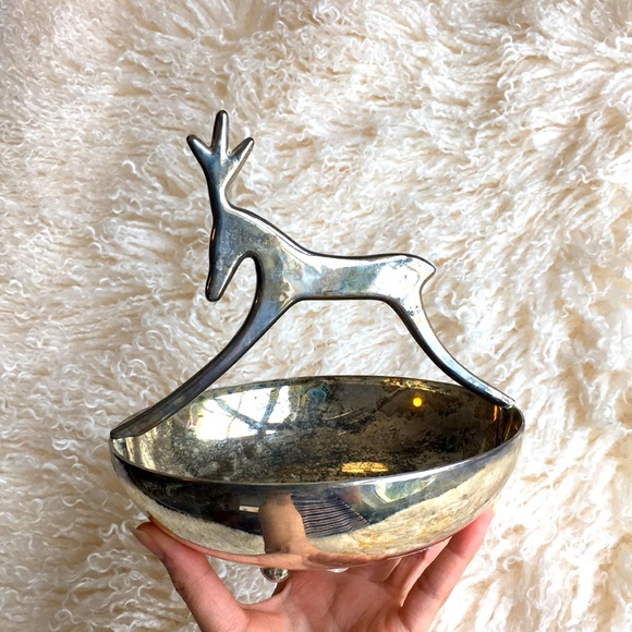 Reindeer catch all bowl - Picture 1 of 7